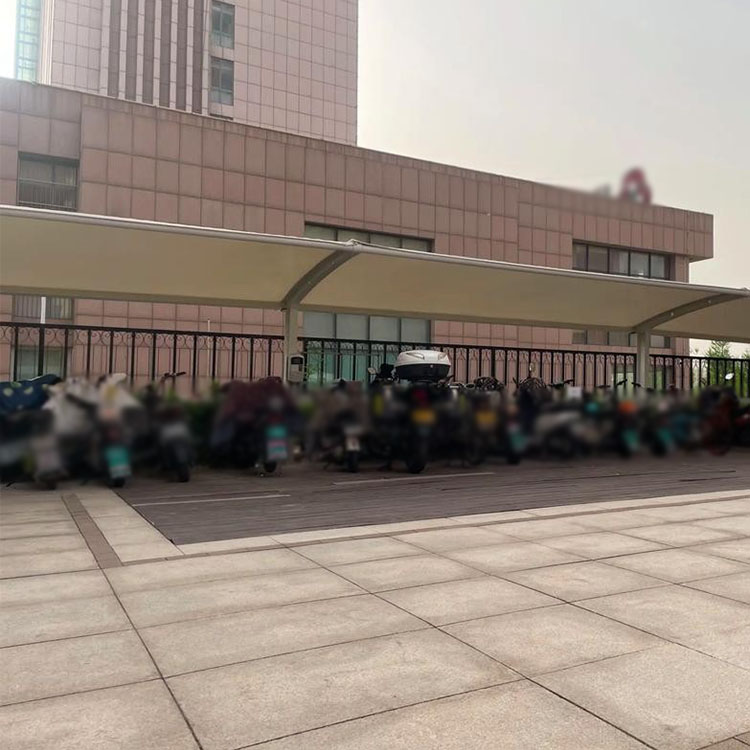 社旗县膜结构电动车棚