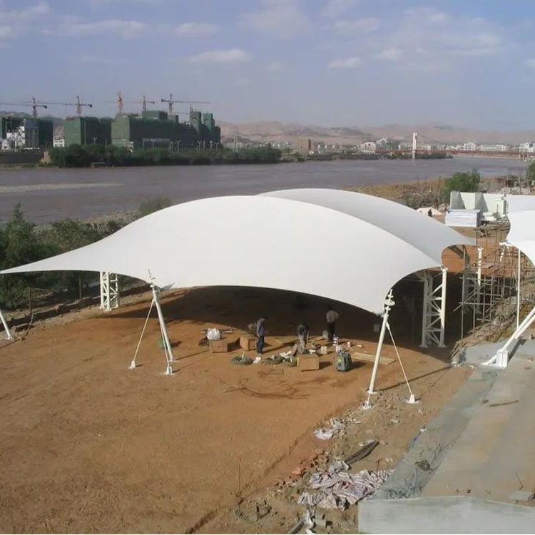 社旗县膜结构汽车棚